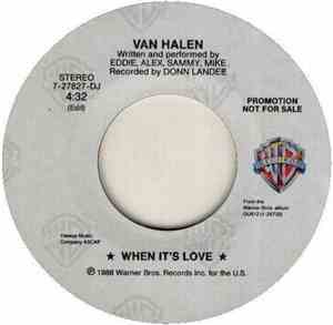 Van Halen - When It's Love