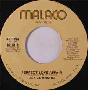 Joe Johnson  - Perfect Love Affair