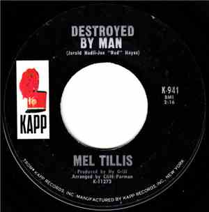 Mel Tillis - Destroyed By The Man / I Haven't Seen Mary In Years