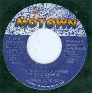 Jermaine Jackson - You're Supposed To Keep Your Love For Me / Let It Ride