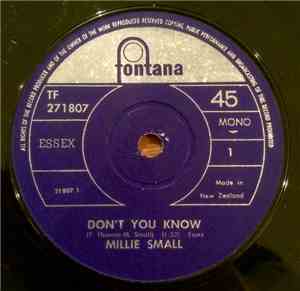Millie Small - Don't You Know