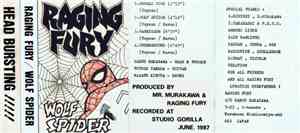Raging Fury - Wolf Spider