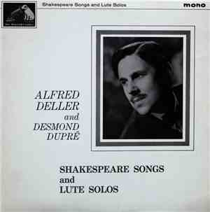 Alfred Deller & Desmond Dupré - Shakespeare Songs And Lute Solos