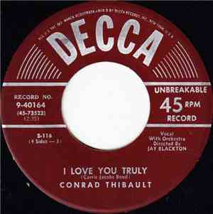 Conrad Thibault - I Love You Truly / Oh Promise Me