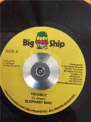 Elephant Man / Tyrical - Trouble / Warning