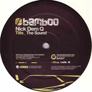 Hess Vs. Nick Dem Q - Sinister Drums / The Sound