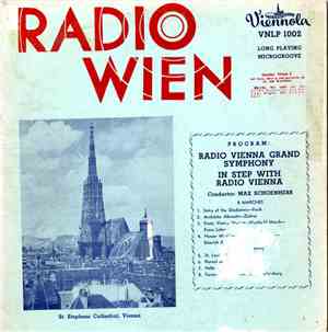 Radio Vienna Grand Symphony, Max Schoenherr - Radio Wien: In Step With Radio Vienna