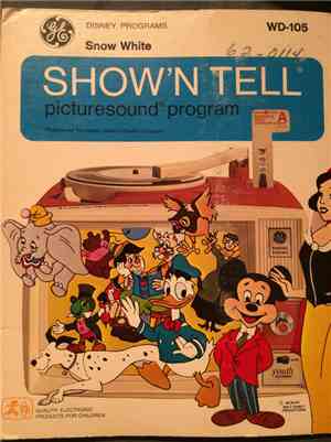 Unknown Artist - Show'N Tell Picturesound Program: Snow White