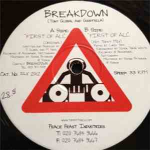Breakdown - First Of All