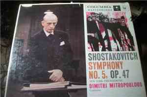 Shostakovitch - Philharmonic Orchestra Of New York / Dimitri Mitropoulos - Symphony No. 5 Op. 47