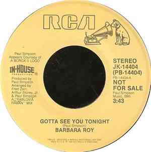 Barbara Roy - Gotta See You Tonight