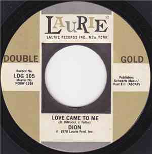 Dion  - Love Came To Me / Sandy