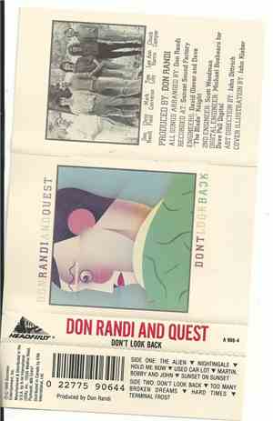 Don Randi And Quest - Dont Look Back