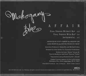 Mahogany Blue - Affair