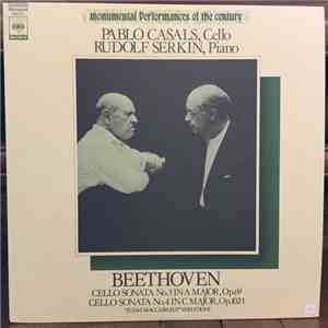Beethoven - Pablo Casals, Rudolf Serkin - Beethoven Cello Sonata No.3 Op.69/ No.4 Op.102-1