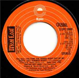 Meat Loaf - You Took The Words Right Out Of My Mouth