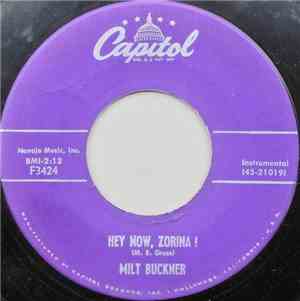 Milt Buckner - Hey Now, Zorina! / The Late Late Show