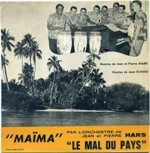 Orchestre De Jean Et Pierre Hars - Maïma / Le Mal Du Pays