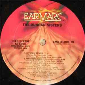 The Duncan Sisters - Boys Will Be Boys / Rock Along Slowly