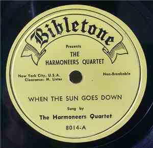 The Harmoneers Quartet - When The Sun Goes Down