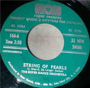 The Roper Dance Orchestra - String Of Pearls