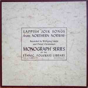Various Recorded By Wolfgang Laade and Dieter Christensen - Lappish Joik Songs From Northern Norway