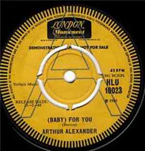 Arthur Alexander - (Baby) For You