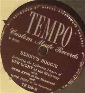 Ben Light With Herb Kern And Lloyd Sloop - Benny's Boogie / Whispering