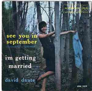 David Dante - See You In September / I'm Getting Married