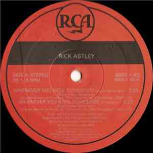 Rick Astley - Whenever You Need Somebody
