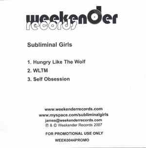 Subliminal Girls - Hungry Like The Wolf