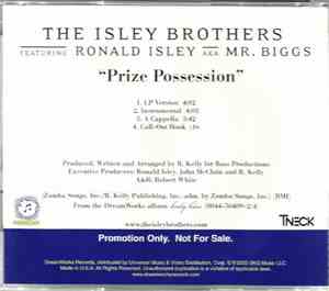 The Isley Brothers Featuring Ronald Isley AKA Mr. Biggs - Prize Possession