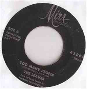 The Leaves - Too Many People / Love Minus Zero