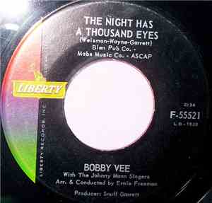 Bobby Vee - The Night Has A Thousand Eyes / Anonymous Phone Call