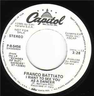 Franco Battiato - I Want To See You As A Dancer