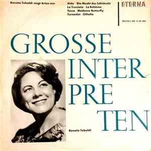 Renata Tebaldi - Grosse Interpreten