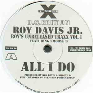 Roy Davis Jr. Featuring Smoove D  - Roy's Unreleased Traxx Vol. 1