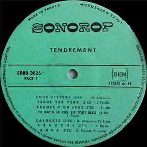 Unknown Artist - Tendrement / Typiquement... Tendre