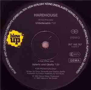 Hardhouse  - Asterix Und Obelix / Unbelievable