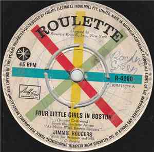 Jimmie Rodgers  - Four Little Girls In Boston / The Wreck Of The 'John B'