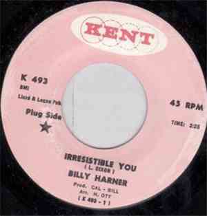 Billy Harner - Irresistible You / Honky Dory