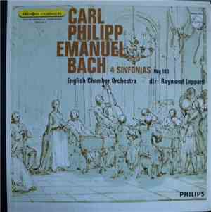 Carl Philipp Emanuel Bach - English Chamber Orchestra dir: Raymond Leppard - 4 Sinfonias
