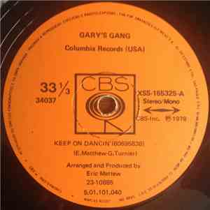 Gary's Gang - Keep On Dancin'/ Do It At The Disco