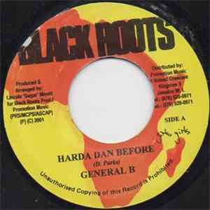 General B - Harda Dan Before