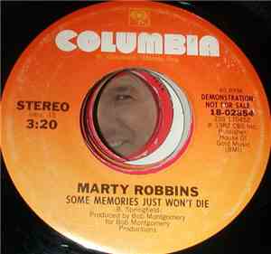 Marty Robbins - Some Memories Just Won't Die