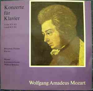 Mozart — Menahem Pressler, Wiener Kammerorchester, Wilfried Böttcher - Konzerte Für Klavier G-dur KV 453  • C-moll KV 491