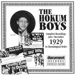The Hokum Boys  - Complete Recorded Works In Chronological Order (June To December 1929)
