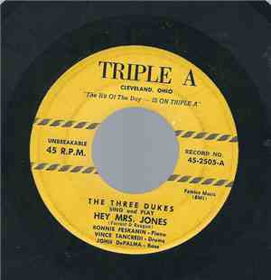 The Three Dukes - Hey Mrs. Jones