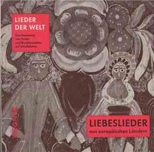 Paul Arma, Unknown Artist - Liebeslieder Aus Europäischen Ländern