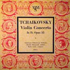 Tchaikovsky / Ricardo Odnoposoff, Netherlands Philharmonic Orchestra, Walter Goehr - Violin Concerto In D Major